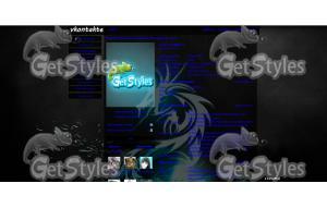 Steel Dragon тема для контакта