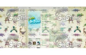 Динозаврики тема для контакта