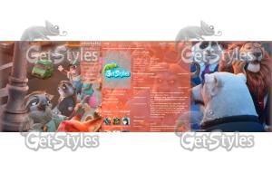 Zootopia тема для контакта