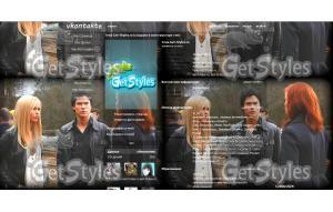 the vampire diaries тема для контакта