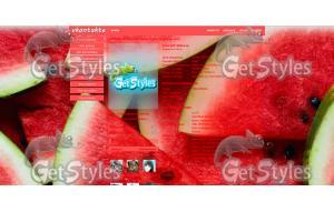 watermelon тема для контакта