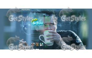 Richard Kruspe 223 coffee тема для контакта