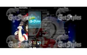 Anime_New ear тема для контакта