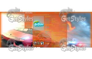 Lamborgini тема для контакта