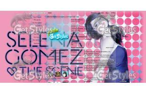 selena gomez тема для контакта