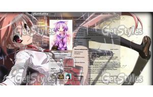 Hidan no Aria тема для контакта