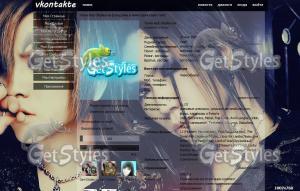 Aoi_Ruki  The gazette тема для контакта