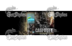 Call of duty advanced war тема для контакта