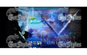 Sword Art Online AnimesTk тема для контакта