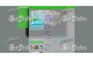 GTA:SA тема для контакта
