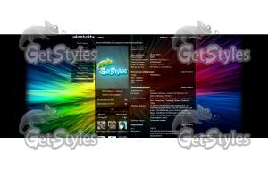 Colorsplash тема для контакта