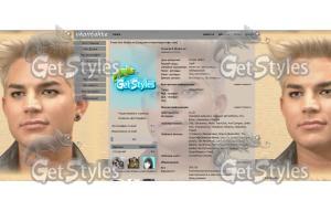 Adam Lambert тема для контакта