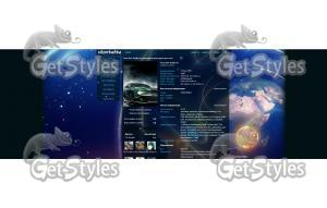 Космический кот тема для контакта