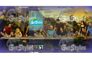 LOST тема для контакта