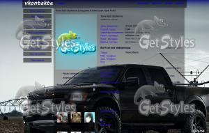 Ford f150 RAPTOR 93834359 тема для контакта