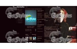 My Chimical Romance_Gerar тема для контакта