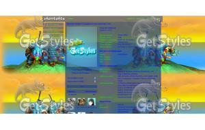 World of Warcraft тема для контакта