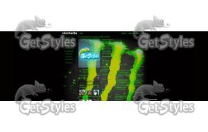 MonSTeR EnerGy тема для контакта