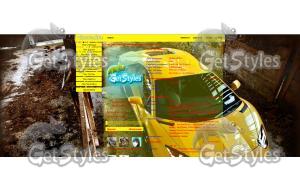 lamborghini_aventador_yel тема для контакта