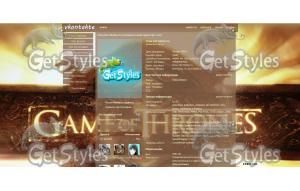 Игра престолов тема для контакта