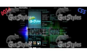 Tommy_Gun; css; dota тема для контакта