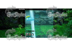 Водопад тема для контакта