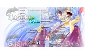 Anime тема для контакта