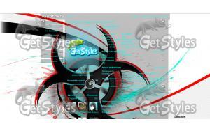 Biohazard modern тема для контакта