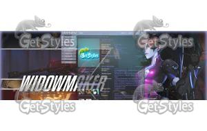 widowmaker_overwatch тема для контакта