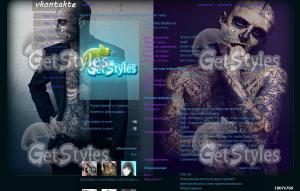 Rick Genest тема для контакта
