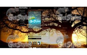 Fantasy тема для контакта