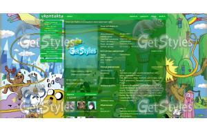 Время приключений тема для контакта