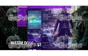 watch_dogs тема для контакта