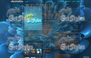 3D графика тема для контакта