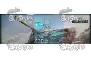 WOT Т62А HD тема для контакта