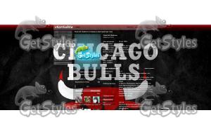 ChicagoBull Basketball тема для контакта