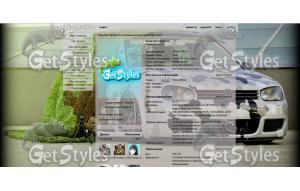 volkswagen mk4 тема для контакта