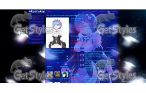 Re:Zero тема для контакта