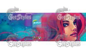 3D графика тема для контакта