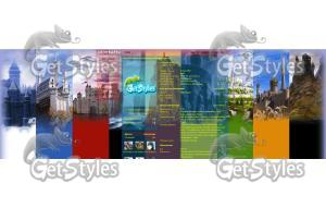 Замки и красота тема для контакта