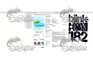 BLINK182 тема для контакта