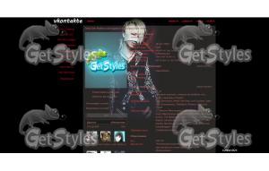 Reita_The Gazette тема для контакта