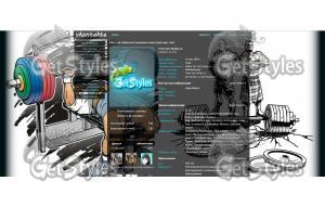 Sport тема для контакта