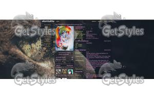 кот_птичка_кошак_морда тема для контакта