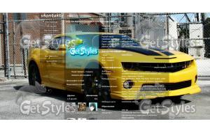 Chevrolet camaro ss тема для контакта