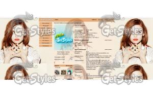 Holland Roden  тема для контакта