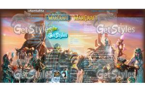 WoW тема для контакта