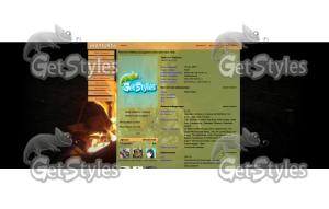 Костер тема для контакта