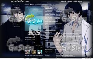 Darker Than Black Хэй тема для контакта