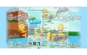 Simpsons_Family тема для контакта